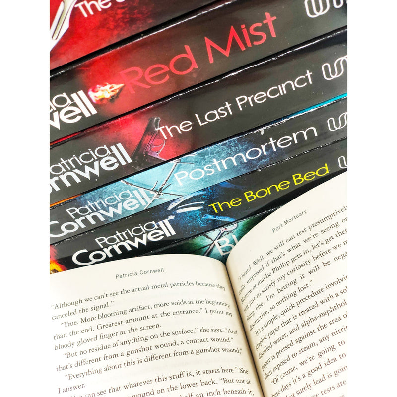 Kay Scarpetta Series: 8-Book Collection by Patricia Cornwell (Scarpetta, Scarpetta Factor, Red Mist, The Last Precinct, and more!)