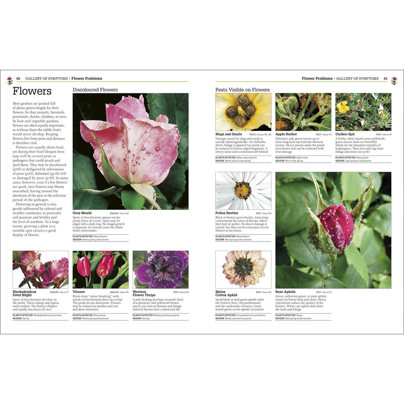 RHS Pests and Diseases: New Edition - Plant-by-Plant Advice for Healthy Plants