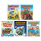 Penny Dale's Dinosaurs 5-Book Collection: Dinosaur Dig, Dinosaur Zoom, Dinosaur Rocket, Dinosaur Pirates, and Dinosaur Farm.