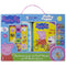 Peppa Pig Electronic Me Reader Jr. and 8 Look and Find Sound Book Library