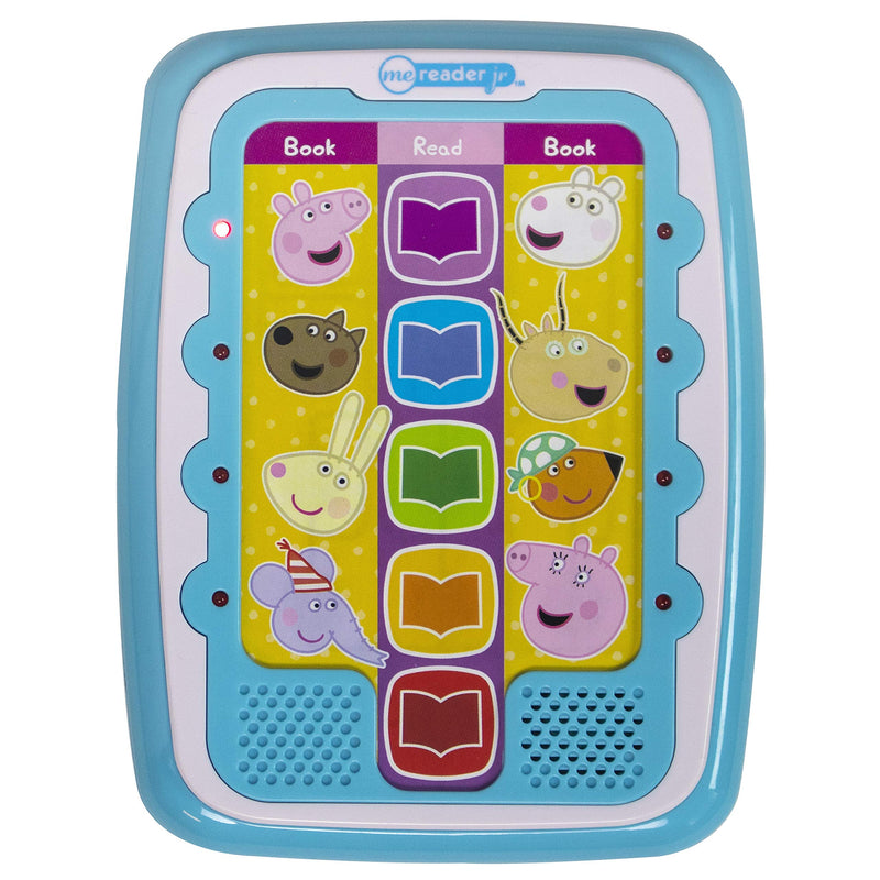 Peppa Pig Electronic Me Reader Jr. and 8 Look and Find Sound Book Library