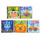 My Little World Peek-Through Collection: 5-Book Box Set Featuring Dino, Moo, Zoom, Roar, and Hoot (Series 2)