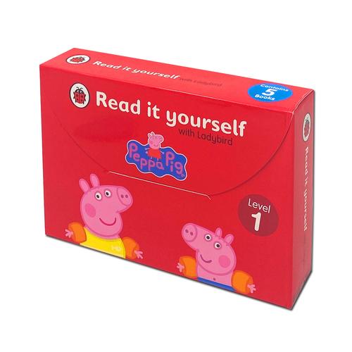 Read It Yourself with Ladybird Peppa Pig 5 Books Children Collection Set for Level 1