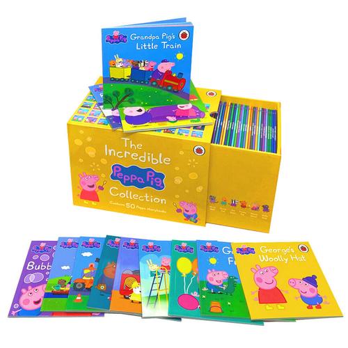 Peppa Pig 50 Storybooks Box Set Collection - The Incredible Peppa Pig