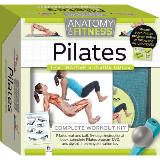 Anatomy of Fitness: Pilates - Complete Workout Kit and Trainer’s Inside Guide