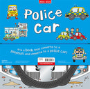 Miles Kelly Convertible Police Car: 3-in-1 Book, Playmat, and Toy for Children