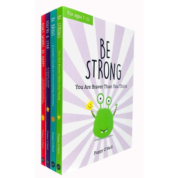 Poppy O'Neill Collection: 4-Book Set (Be Strong, Be Brave, You're a Star, Don't Worry Be Happy)