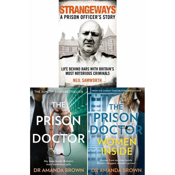 The Prison Doctor, The Prison Doctor Women Inside, Strangeways 3 Books Collection Set