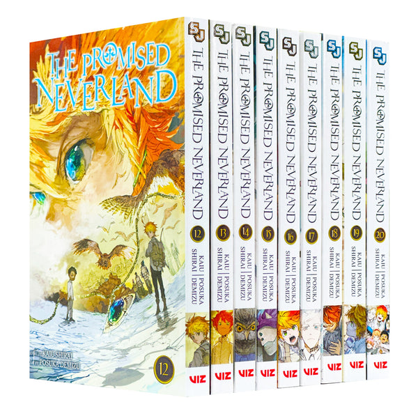 The Promised Neverland: Volumes 12-20 Collection (9 Books, Children's Comic Books Anime)