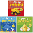 Pop-Up Peekaboo! 3 Books Collection Set By DK (Pop-Up Peekaboo! Things That Go, Pop-Up Peekaboo! Under The Sea & Pop-Up Peekaboo! Farm)