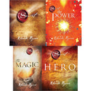 Rhonda Byrne Secret Series Collection: 4 Books Set (The Secret, The Power, Hero, The Magic)