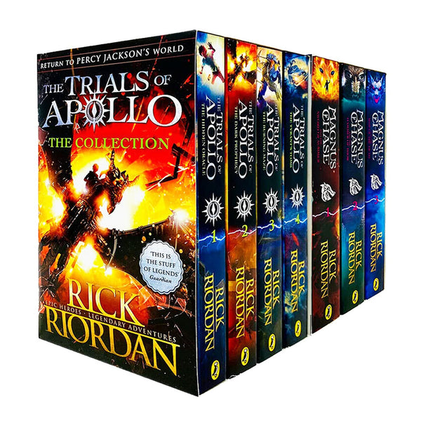 Trials of Apollo and Magnus Chase: 7-Book Series Collection by Rick Riordan