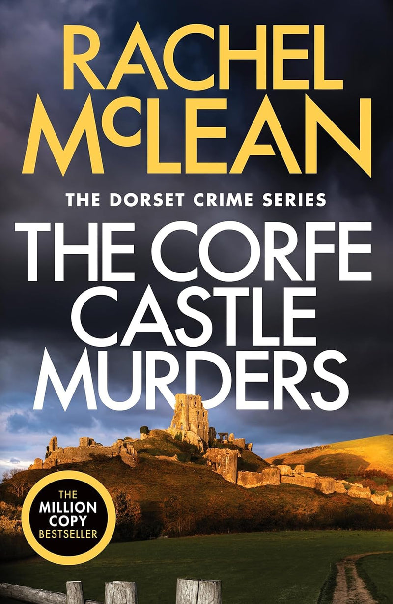 Rachel McLean Dorset Crime Series Collection 6 Books Set (The Corfe Castle Murders, The Clifftop Murders, The Island Murders, The Monument Murders, The Millionaire Murders, The Fossil Beach Murders)