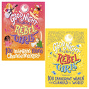 Good Night Stories for Rebel Girls 2 Books Collection Set (100 Inspiring Young Changemakers, 100 Immigrant Women who Changed the World)