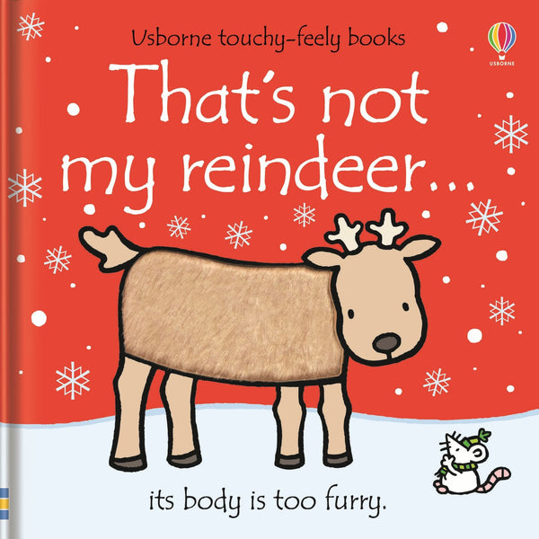 Usborne: That's Not My Reindeer – Touchy-Feely Board Book