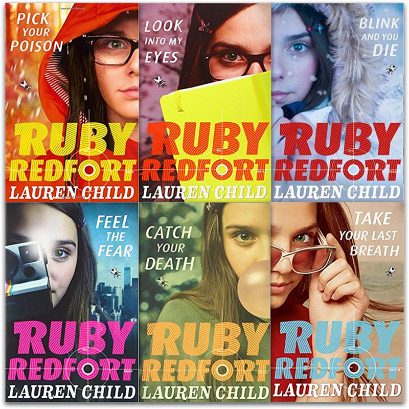 Lauren Child: Ruby Redfort Series – 6-Book Collection (Look into My Eye, Feel the Fear)