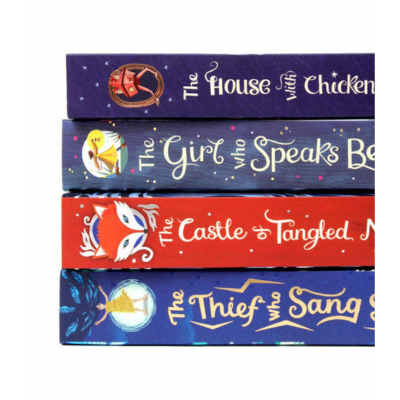 Sophie Anderson: 4-Book Collection (The House with Chicken Legs, The Girl Who Speaks Bear, The Castle of Tangled Magic, The Thief Who Sang Storms)