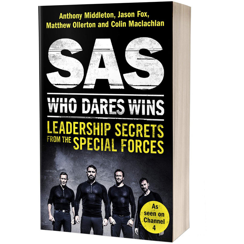 Break Point By Ollie Ollerton &amp; SAS Who Dares Wins By Anthony Middleton 2 Books Collection Set