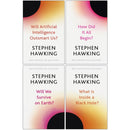 Brief Answers to Big Questions: 4-Book Collection by Stephen Hawking (Will Artificial Intelligence Outsmart Us?, How Did It All Begin?, and more)