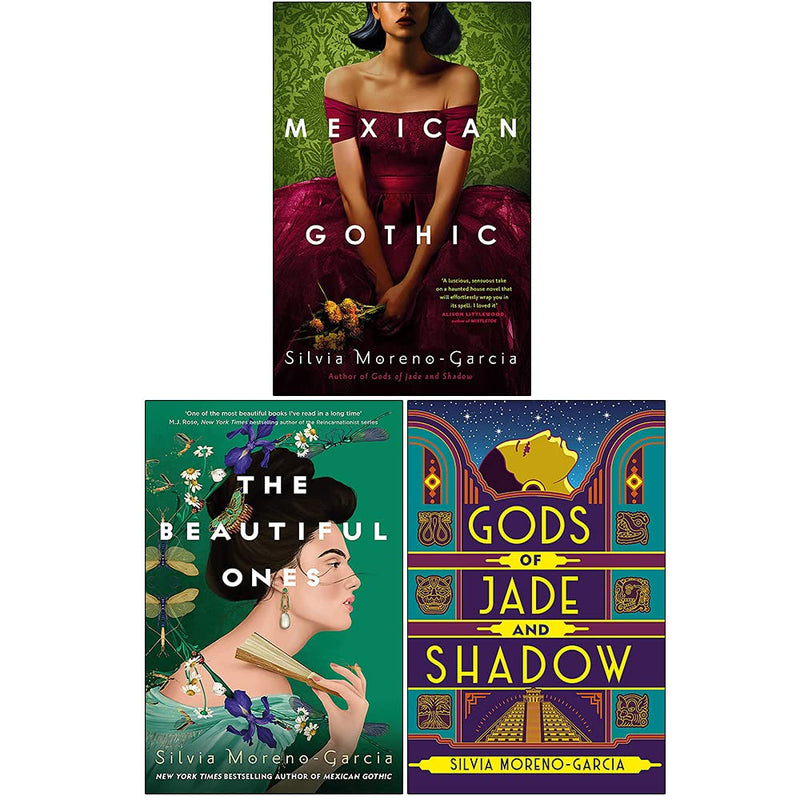 Silvia Moreno-Garcia Collection 3 Books Set (Mexican Gothic, Gods of Jade and Shadow & The Beautiful Ones)