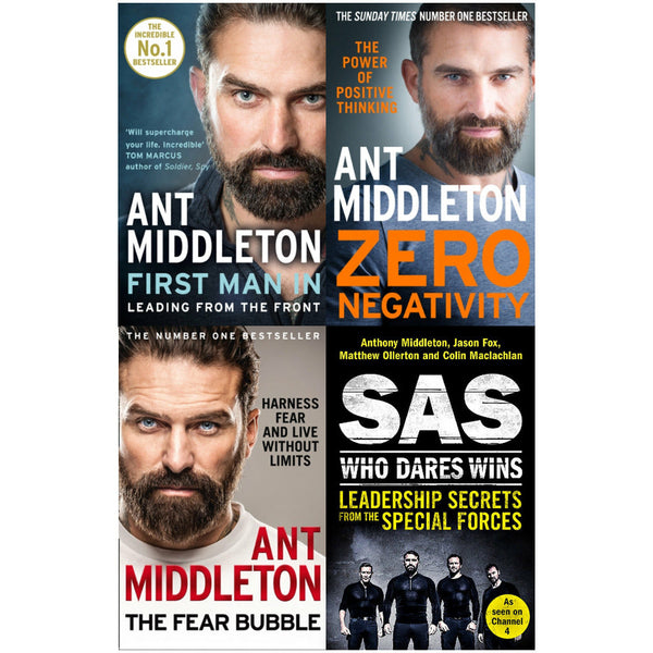 Anthony Middleton Life & Leadership Lessons: 4-Book Set (SAS: Who Dares Wins, and More)