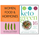 Women, Food and Hormones & Keto-Green 16: 2-Book Collection by Anna Cabeca & Sara Gottfried