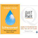 Quiet Power & Bittersweet: How Sorrow and Longing Complete Us by Susan Cain: 2 Books Collection Set