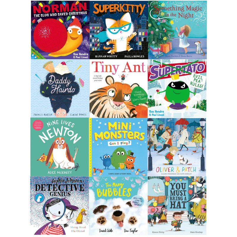 Preschool Early Reader Bedtime Stories: 12 Books Collection Set Series 2