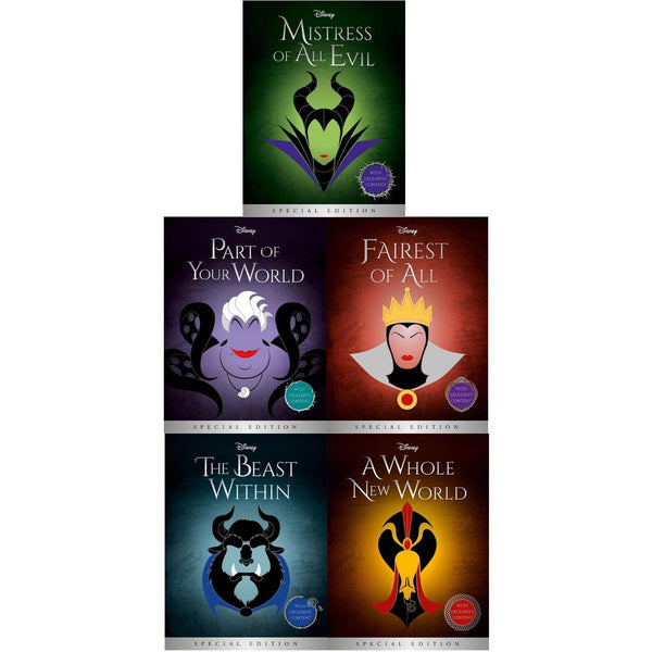 Disney Twisted & Villain Tales: Special Edition 5-Book Collection (Mistress of All Evil, Fairest of All, and more)