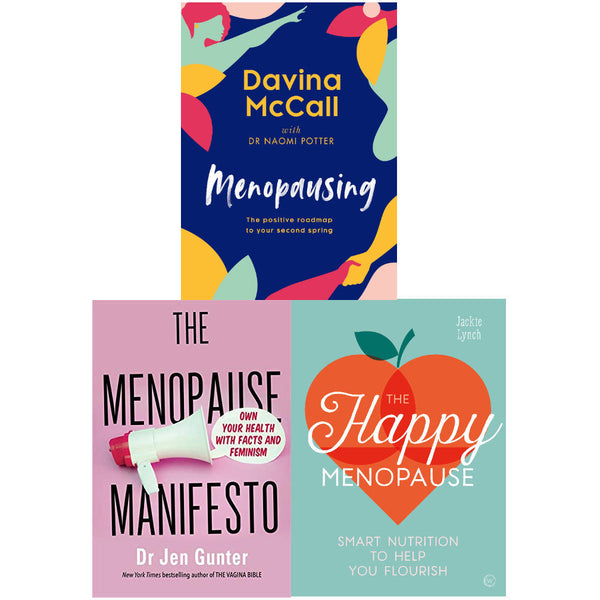 Menopausing, The Happy Menopause, The Menopause Manifesto 3 Books Collection Set