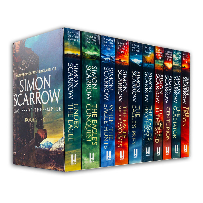 Eagles of the Empire: 10-Book Series Collection by Simon Scarrow