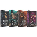 Sabaa Tahir: Ember Quartet Series – 4 Books Set (A Sky Beyond the Storm, An Ember in the Ashes, A Torch Against the Night, and more)