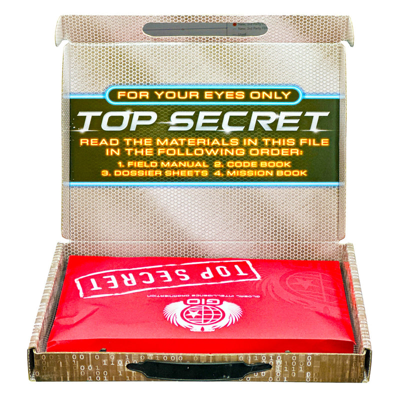 You Can Be a Secret Agent: Mission Briefcase Handbook with Top Secret Set