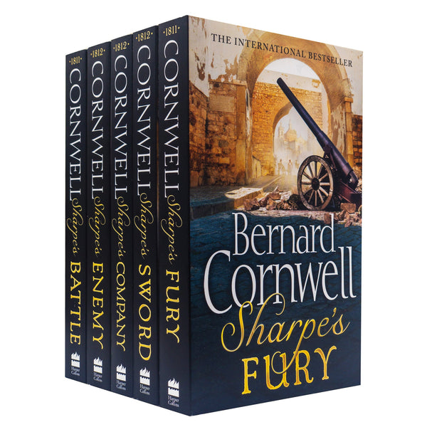 Bernard Cornwell: Richard Sharpe Series – Books 11 to 15 Collection (Battle, Fury, Sword, Company, Enemy)