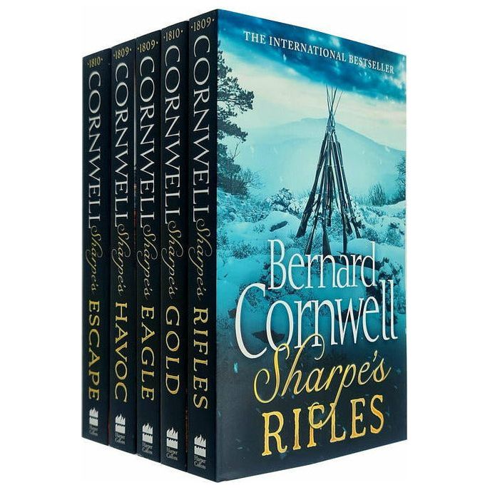 Bernard Cornwell: Richard Sharpe Series – Books 6 to 10 Collection (5 Books Set)