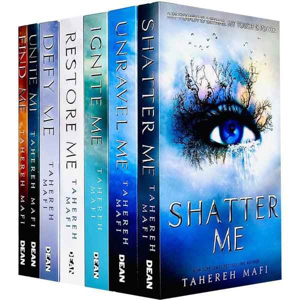 Shatter Me Series: 7-Book Collection by Tahereh Mafi (Ignite Me, Unite Me, Find Me, Unravel Me, Restore Me, Defy Me, Shatter Me)