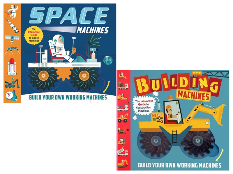 Building Machines and Space Machines 2 Books Collection Set