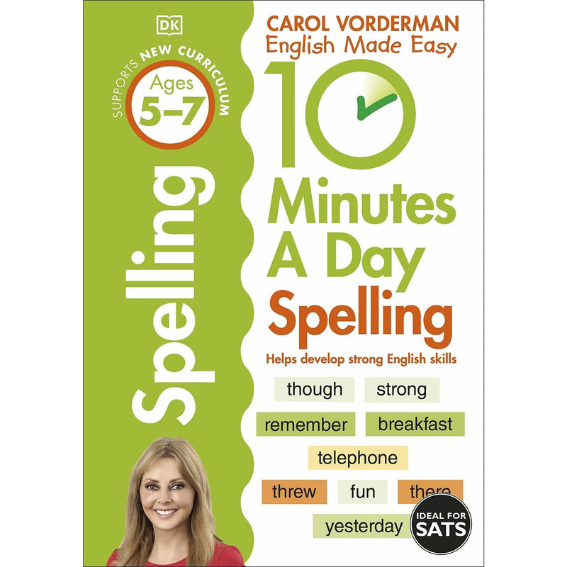 10 Minutes a Day Spelling: Ages 5-7 (Key Stage 1)