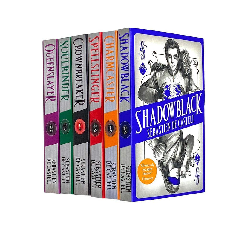 The Spellslinger Series 6 Books Collection Set By Sebastien De Castell - Spellslinger Shadowblack ..