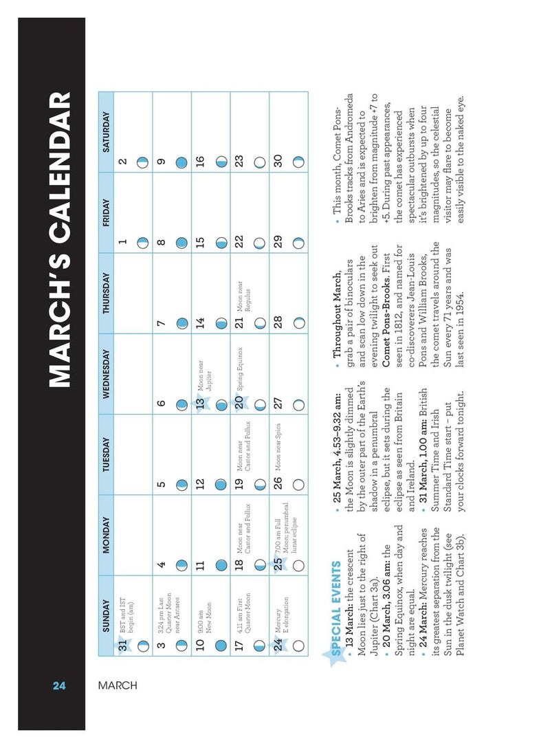 Philip's Stargazing 2024 Month-by-Month Guide to the Night Sky Britain & Ireland by Nigel Henbest