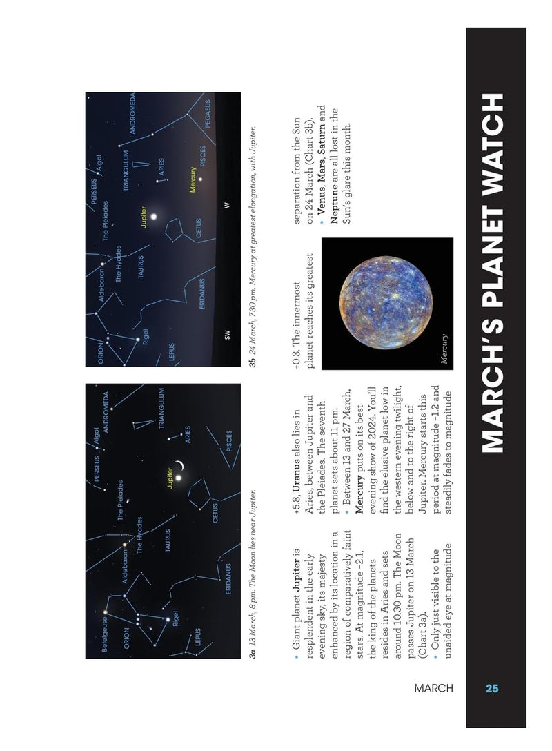 Philip's Stargazing 2024 Month-by-Month Guide to the Night Sky Britain & Ireland by Nigel Henbest