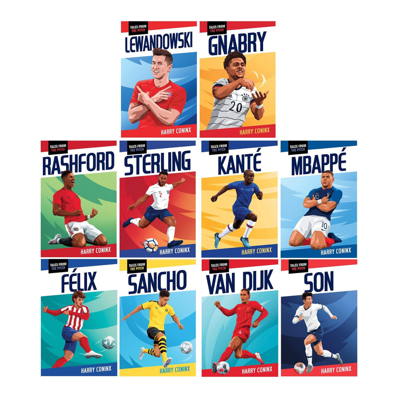 Football SUPERSTARS: Ultimate Football Heroes: 10-Book Collection by Harry Coninx (Tales from the Pitch)