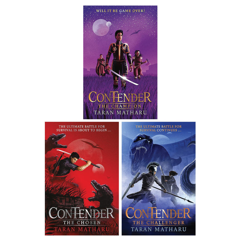 Taran Matharu's Contender Series: 3-Book Set (The Chosen, The Challenger, The Champion)