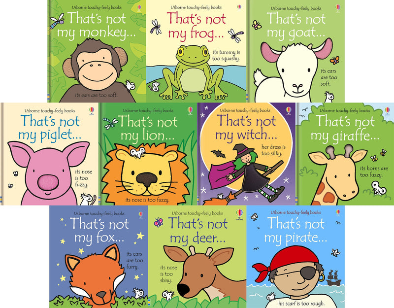 Usborne That’s Not My Toddlers: 10 Books Collection Set (Series 2) by Fiona Watt