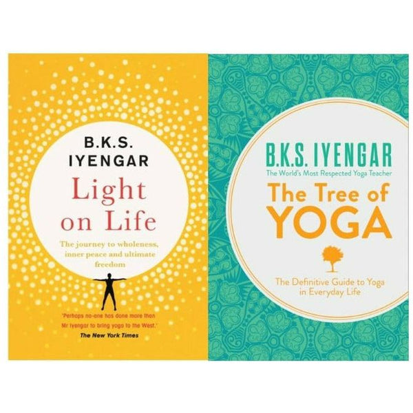 The Tree of Yoga & Light on Life: 2 Books Collection by B.K.S. Iyengar