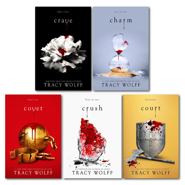 Crave Series: 5 Books Collection by Tracy Wolff (Crave, Crush, Covet, Court, Charm)