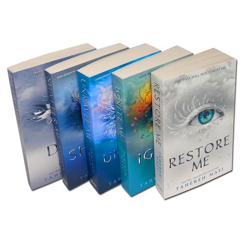 Shatter Me Series Collection by Tahereh Mafi (5 Books: Shatter, Restore, Ignite, Unravel, Defy)