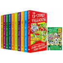 Andy Griffiths Treehouse Collection: 11 Books Set (Includes: 130-Storey, 117-Storey, 104-Storey Treehouse)