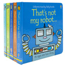 Usborne Touchy-Feely Books That's Not my... Collection 1: 5 Books Set (Robot, Wombat, Owl, Elephant, Cow)