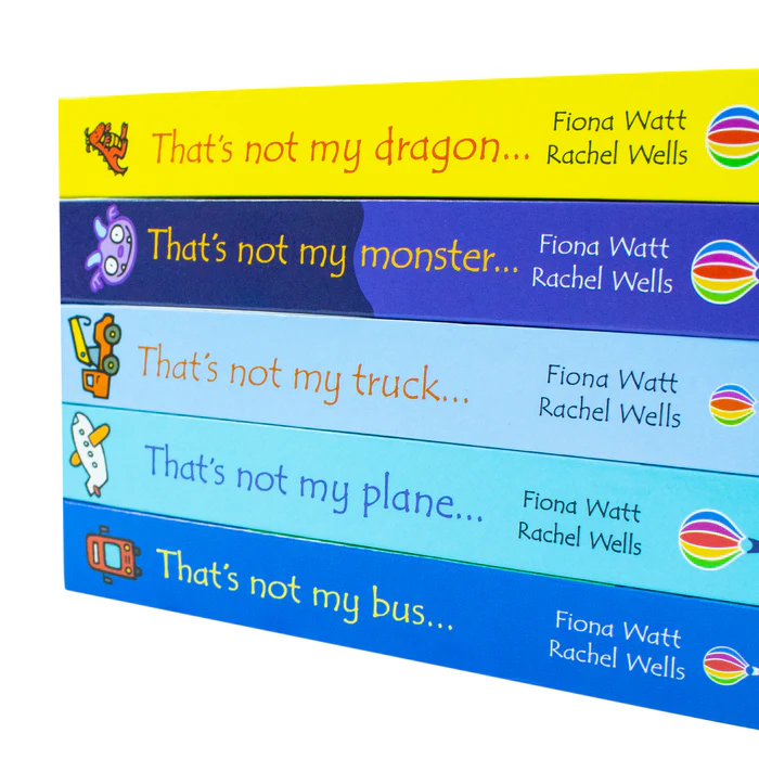 Usborne Touchy-Feely Books That's Not my... Collection 2: 5 Books Set (Truck, Plane, Monster, Dragon, Bus)